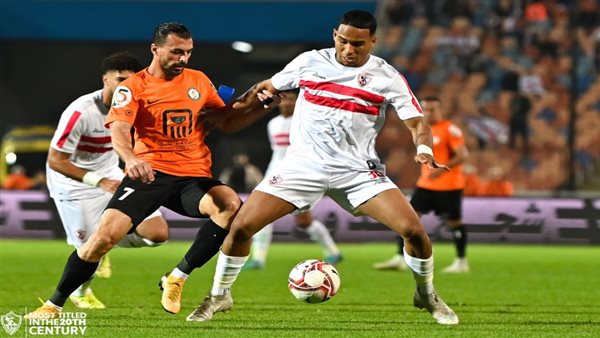 نتيجة وملخص أهداف مباراة الزمالك والبنك الأهلي في الدوري المصري هدف