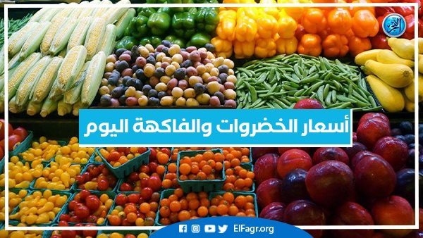 أسعار الخضروات والفاكهة اليوم الأربعاء 25-10-2023 في أسواق محافظة البحيرة