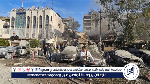 عاجل| تدمير مبنى للسفارة الإيرانية في دمشق
