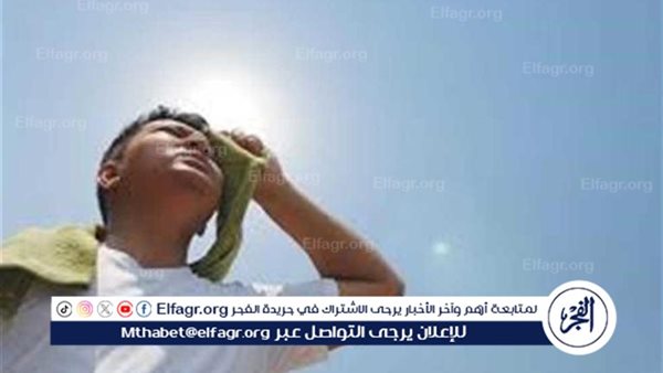 مصر تتعرض لموجة شديدة الحرارة لمدة 10 أيام
